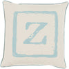 Surya Big Kid Blocks 'Z' BKB-029 Pillow by Mike Farrell 22 X 22 X 5 Down filled