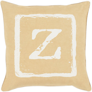 Surya Big Kid Blocks 'Z' BKB-032 Pillow by Mike Farrell 18 X 18 X 4 Poly filled