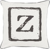 Surya Big Kid Blocks 'Z' BKB-033 Pillow by Mike Farrell 22 X 22 X 5 Down filled