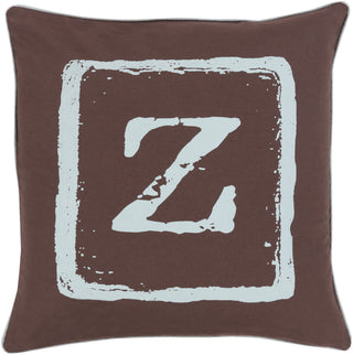 Surya Big Kid Blocks 'Z' BKB-034 Pillow by Mike Farrell 18 X 18 X 4 Poly filled