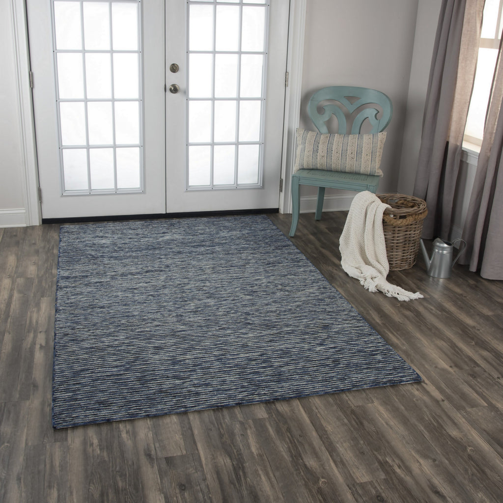 Rizzy Berkshire BKS101 BLUE Area Rug Room Image Feature