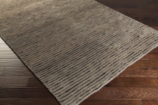 Surya Blend BLD-1000 Chocolate Hand Woven Area Rug 5x8 Corner