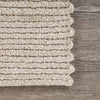 LR Resources Bleached Naturals Contemporary Jute Bleach / Ivory Area Rug Angle Image