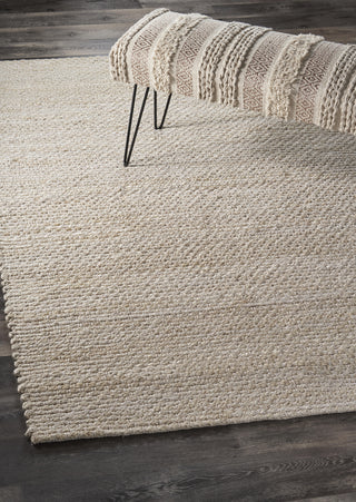 LR Resources Bleached Naturals Contemporary Jute Bleach / Ivory Area Rug Lifestyle Image