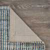 LR Resources Bleached Naturals Persian Blue Jute Area Rug Backing Image
