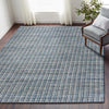 LR Resources Bleached Naturals Persian Blue Jute Area Rug Lifestyle Image