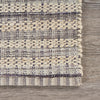 LR Resources Bleached Naturals Mocha Oasis Jute Bleach / Brown Area Rug Angle Image