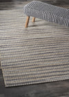 LR Resources Bleached Naturals Mocha Oasis Jute Bleach / Brown Area Rug Lifestyle Image