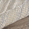 LR Resources Bleached Naturals Touch of Sky Jute Area Rug Pile Image