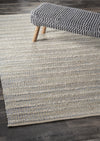 LR Resources Bleached Naturals Touch of Sky Jute Area Rug Lifestyle Image