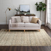 Karastan Divina Bliss Grey Area Rug Lifestyle Image Feature