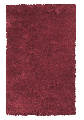 KAS Bliss 1564 Red Shag Weave Area Rug