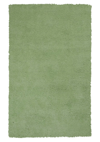 KAS Bliss 1578 Spearmint Green Shag Weave Area Rug