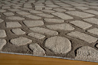 Momeni Bliss BS-03 Brown Area Rug Corner Shot