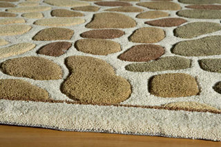 Momeni Bliss BS-04 Sand Area Rug Corner Shot