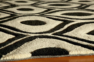 Momeni Bliss BS-09 Black Area Rug Corner Shot