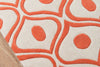 Momeni Bliss BS-09 Orange Area Rug Closeup