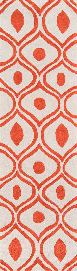 Momeni Bliss BS-09 Orange Area Rug Runner