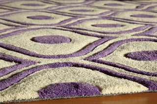 Momeni Bliss BS-09 Purple Area Rug Closeup