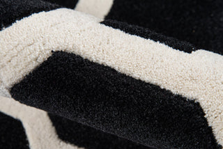 Momeni Bliss BS-11 Black Area Rug Detail Shot