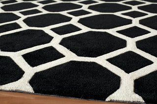 Momeni Bliss BS-11 Black Area Rug Closeup