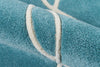 Momeni Bliss BS-12 Teal Area Rug Detail Shot