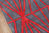 Momeni Bliss BS-13 Red Area Rug Closeup