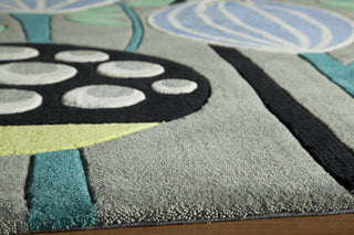 Momeni Bliss BS-18 Grey Area Rug Closeup