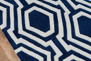 Momeni Bliss BS-21 Navy Area Rug Closeup