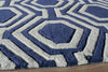 Momeni Bliss BS-21 Navy Area Rug Close up