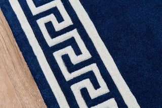 Momeni Bliss BS-23 Navy Area Rug Closeup