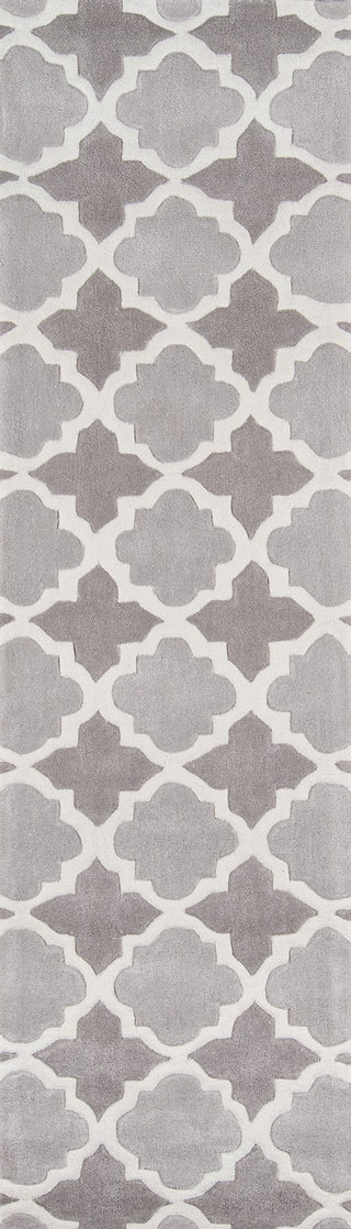 Momeni Bliss BS-26 Grey Area Rug Runner