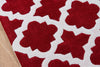 Momeni Bliss BS-26 Red Area Rug Closeup
