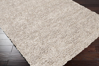 Surya Blossom BLO-1001 Ivory Hand Woven Area Rug 5x8 Corner