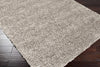 Surya Blossom BLO-1002 Light Gray Hand Woven Area Rug 5x8 Corner