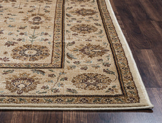 Rizzy Bellevue BV3412 tan/khaki Area Rug Detail Image