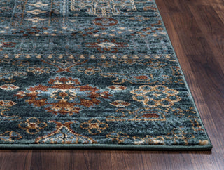 Rizzy Bellevue BV3954 Blue Area Rug Detail Image