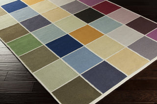 Surya Blox BLX-9000 Area Rug 5x8 Corner Feature