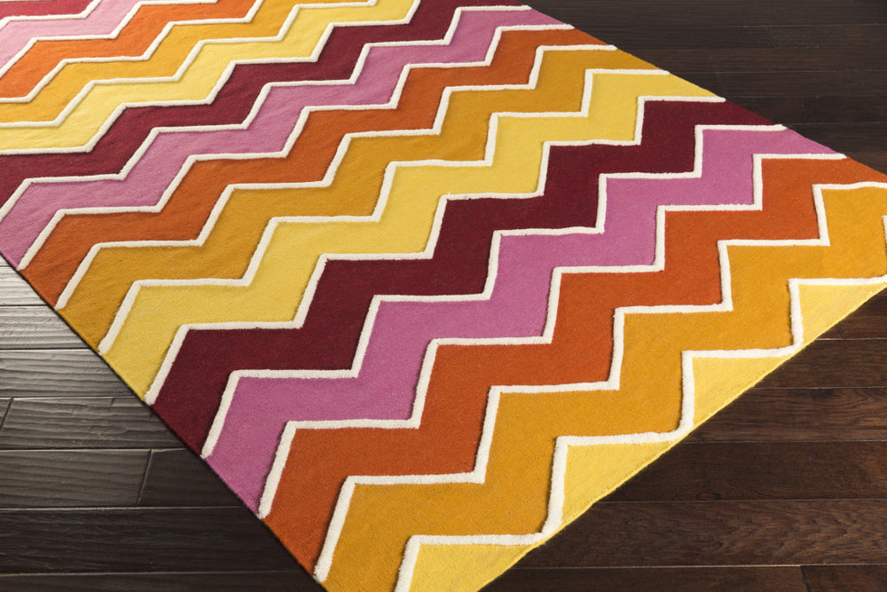 Surya Blox BLX-9002 Area Rug 5x8 Corner Feature