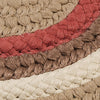 Colonial Mills Brooklyn BN79 Terracotta Area Rug Detail Image