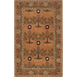 Surya Bungalo BNG-5016 Rust Area Rug 5' x 8'