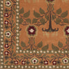 Surya Bungalo BNG-5016 Rust Hand Tufted Area Rug Sample Swatch