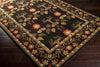 Surya Bungalo BNG-5019 Black Hand Tufted Area Rug 5x8 Corner