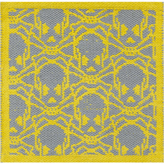 Surya Bones BNS-2000 Lemon Hand Woven Area Rug by Papilio 16'' Sample Swatch