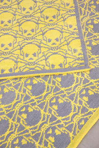 Surya Bones BNS-2000 Lemon Hand Woven Area Rug by Papilio 