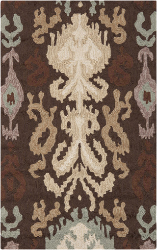 Surya Brentwood BNT-7673 Chocolate Area Rug 2'6'' x 4'