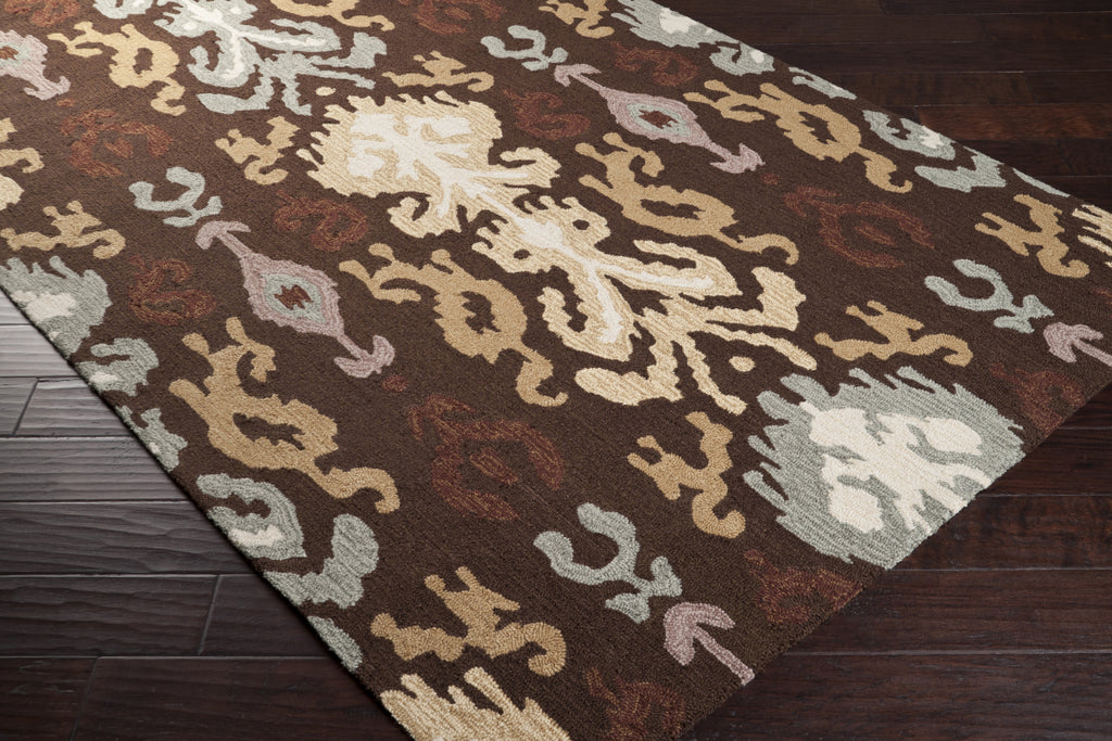 Surya Brentwood BNT-7673 Area Rug 5x8 Corner Feature