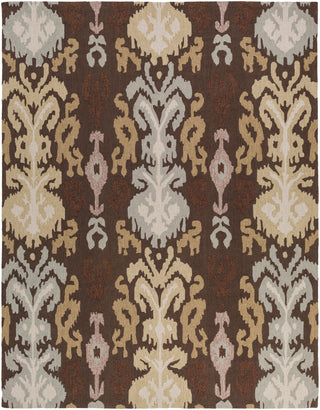 Surya Brentwood BNT-7673 Chocolate Hand Hooked Area Rug 8' X 10'