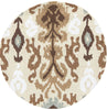 Surya Brentwood BNT-7674 Beige Area Rug 3' Round