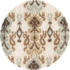 Surya Brentwood BNT-7674 Beige Area Rug 6' Round